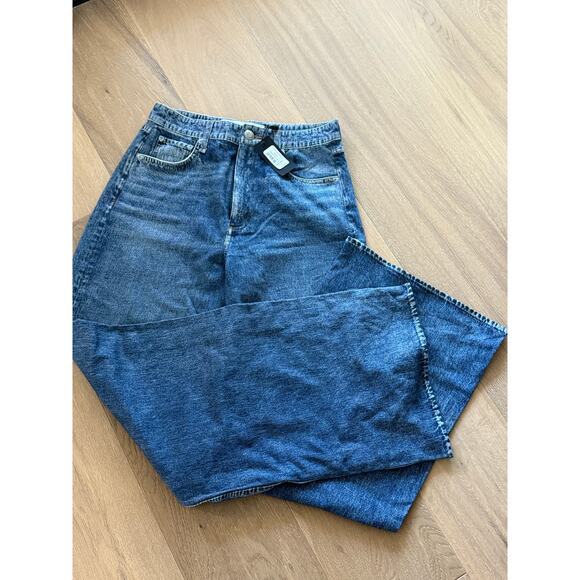 New Rag & Bone Miramar Sofie Wide-Leg Pants Jeans Size 27 Kimber - Picture 7 of 8